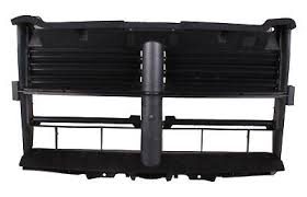 GRILLE ACTIVE SHUTTER- PLASTIC/ FIBER COMPOSITE- 3.0L TURBO DIESEL- W/ CHROME TRIM