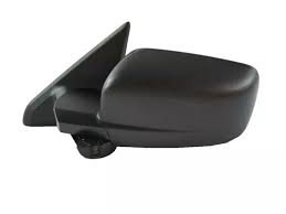 MIRROR, LH (DRIVER SIDE)- TEXTURED BLACK- POWER- HEATED- W/O SIGNAL- W/O BLINDSPOT- W/ TEMPERATURE SENSOR- W/O