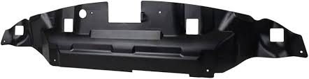 RADIATOR SUPPORT COVER- PLASTIC POLYMER- TEXTURED BLACK- 3.0L TURBO DIESEL