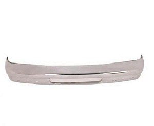 BUMPER -CHROME-W/ VALANCE HOLES