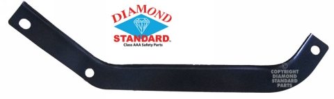 BUMPER MOUNTING BRACKET- OUTER, LH (DRIVER SIDE)- HS STEEL- DIAMOND STANDARD- CAPA CERTIFIED Hover For All Par