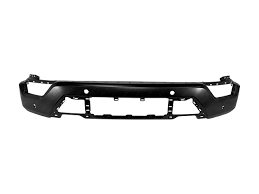 BUMPER FACE BAR- STEEL- PRIMED- W/ 4 SENSOR HOLES- W/O PARK ASSIST