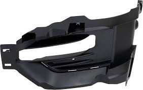 BUMPER SIDE OPENING BEZEL, LH (DRIVER SIDE)- TEXTURED BLACK- W/ FOG LAMP HOLE