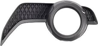 LAMP BEZEL, LH (DRIVER SIDE)- MATTE BLACK- W/ FOG LAMP HOLE- W/O CHROME TRIM- FOR 17-INCH WHEELS Hover For All