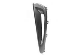 BUMPER INSERT, LH (DRIVER SIDE)- SATIN SILVER GREY- W/ FOG LAMP HOLE- W/O 20th ANNIVERSARY EDITION- W/O NIGHTS