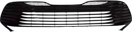 BUMPER GRILLE- GLOSS BLACK- W/O SENSOR HOLES- BILLET TYPE- LE MODEL