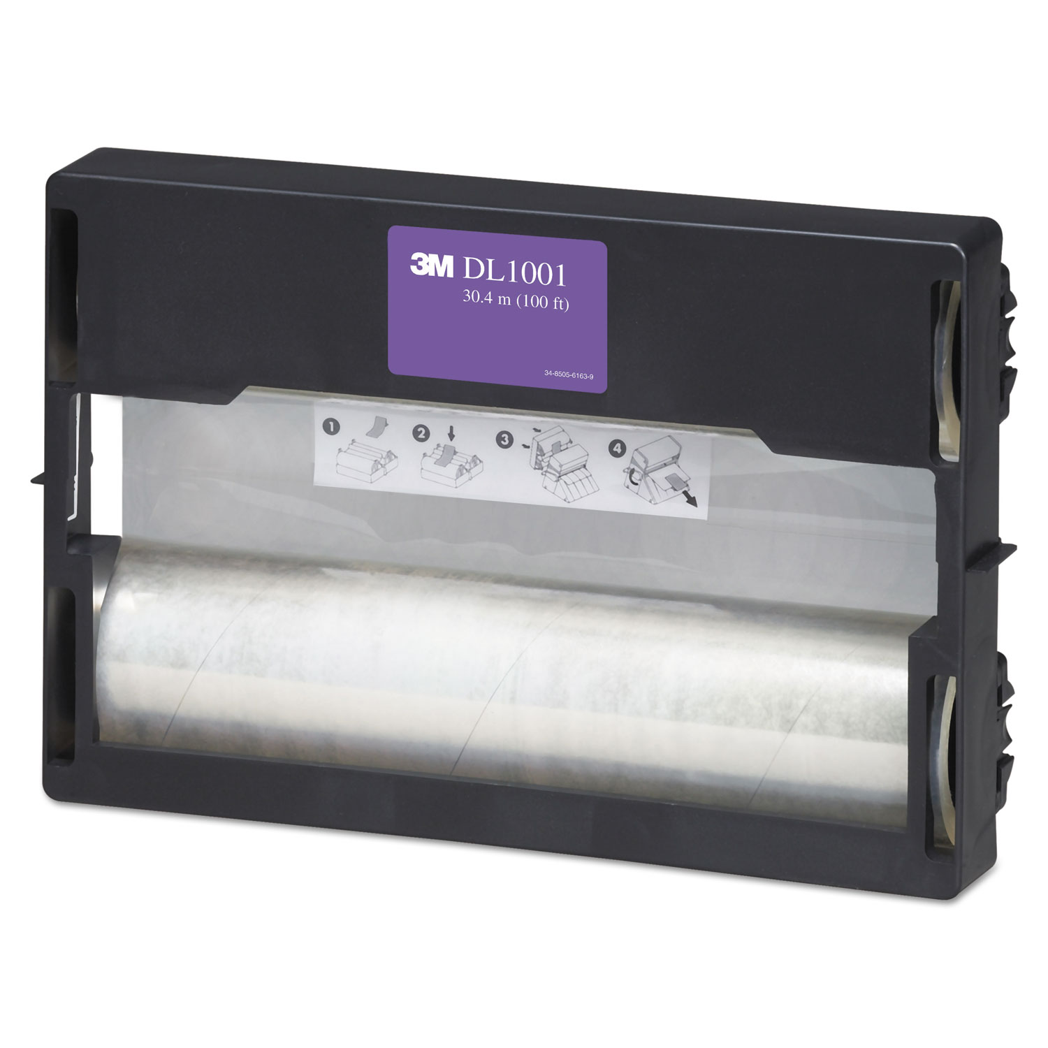 3M Scotch Refill Rolls For Heat-Free Laminating Machines, 100 Ft