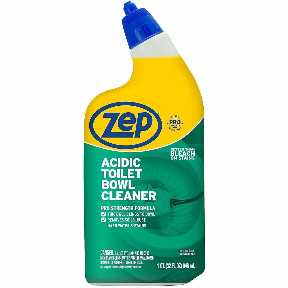 Zep Winter Green Scent Gel-Based Acidic Toilet Bowl Cleaner