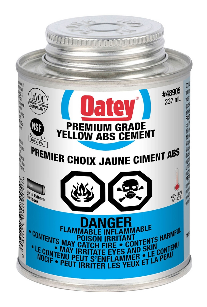 Oatey 236 Ml Abs Cement Yellow (C)