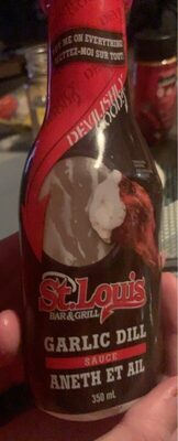 St Louis Garlic Dill Sauce RARE