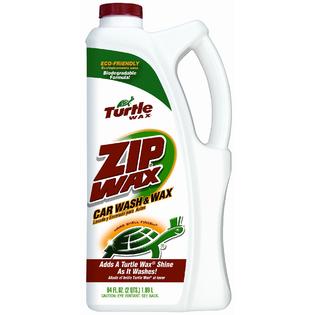 Turtle Wax 53870 Zip Wax Quick and Easy Car Wash and Wax  100 oz