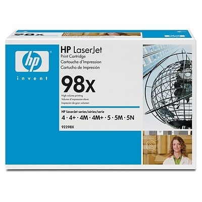 HP 92298X (98X) Black High Capacity Toner Cartridge