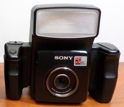 Sony DKC-C300X Digital Bluetooth LCD Passport Camera w/ Adapter+