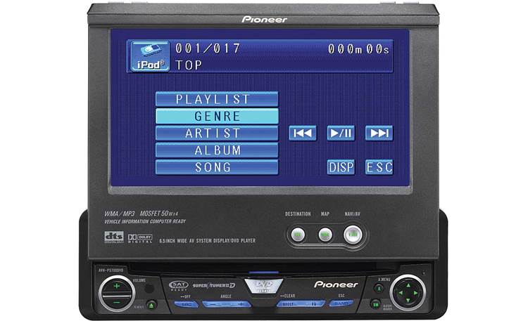 PIONEER AVHP5700DVD in-Dash 6.5 Monitor DVD Player