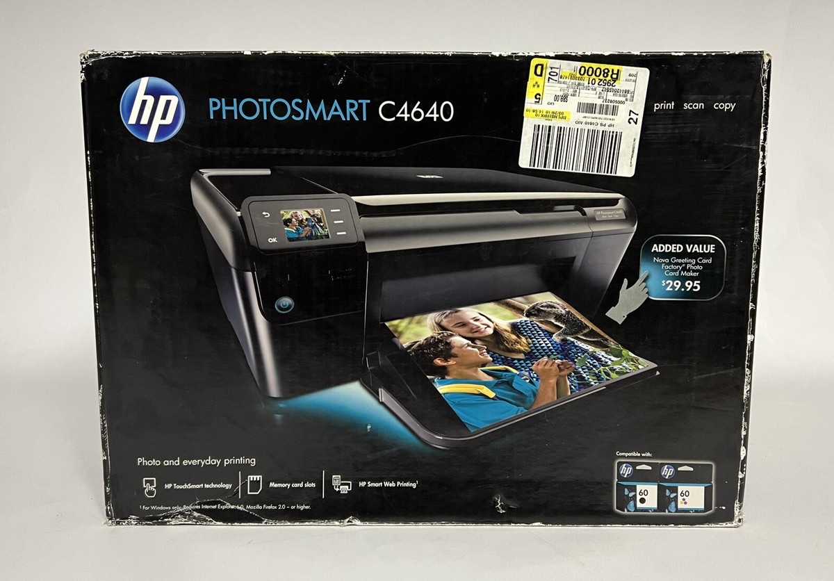 Hp Photosmart C4640 All in One Printer/copier/scanner