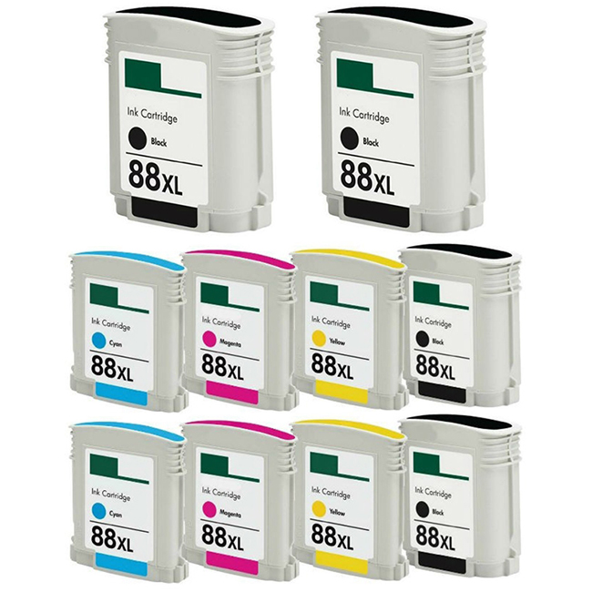 HP 88 Magenta Original Ink Cartridge (C9387AN) for HP Officejet Pro K5400 K550 K
