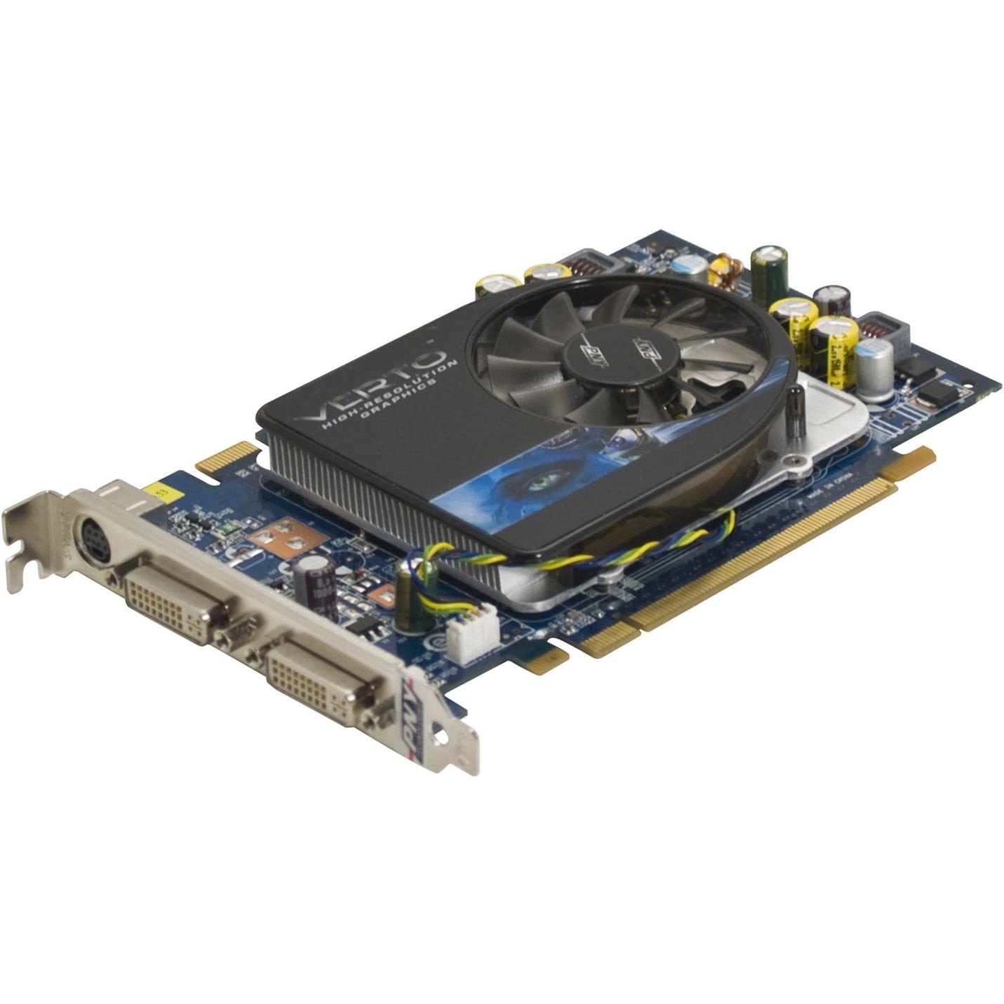 PNY GeForce 8600GTS DDR3 256MB PCIe GH86GTSN1F25S-0TS8AJA High Res Graphics ~