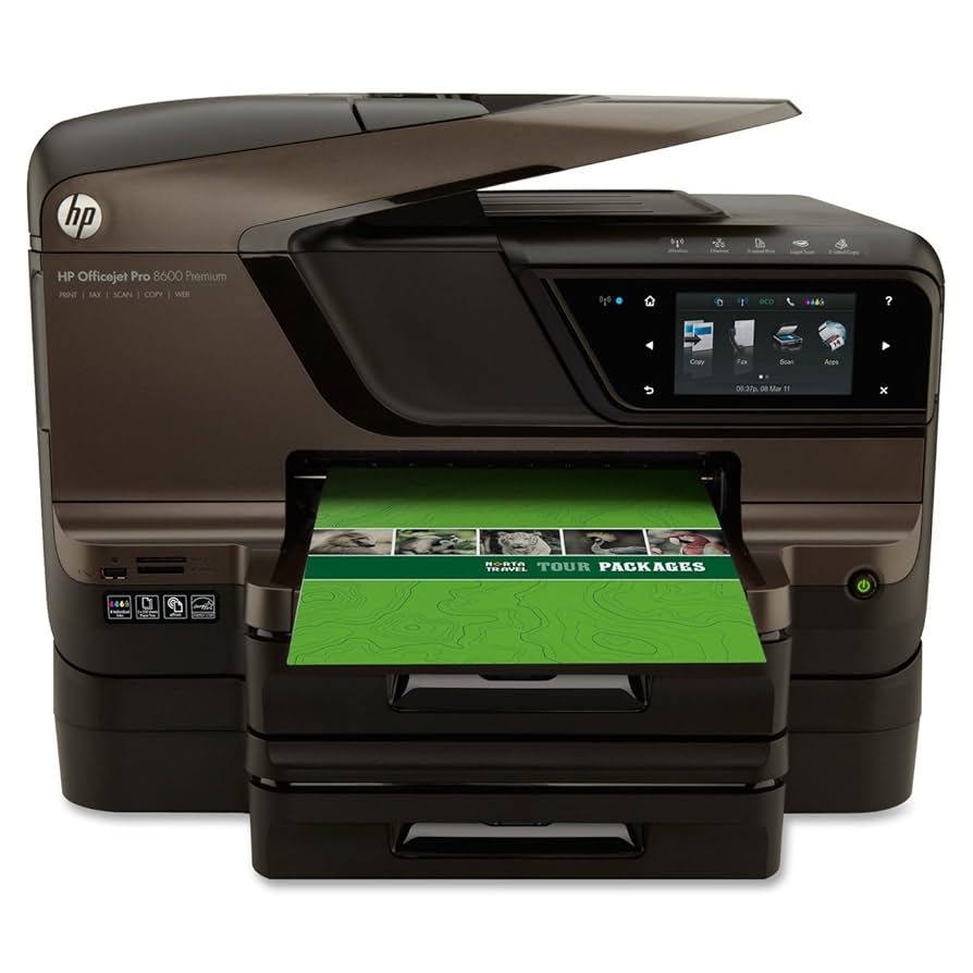 HP Officejet Pro 8600 All-in-One Wireless Color Printer with Scanner, Copier & F