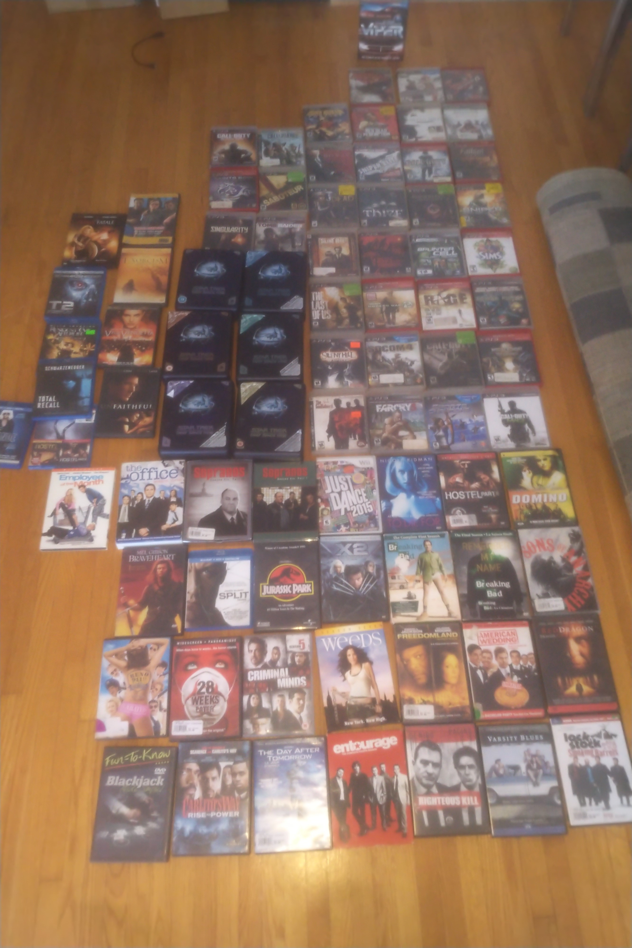 Large Lot of Sony Playstation PS3 Video Games