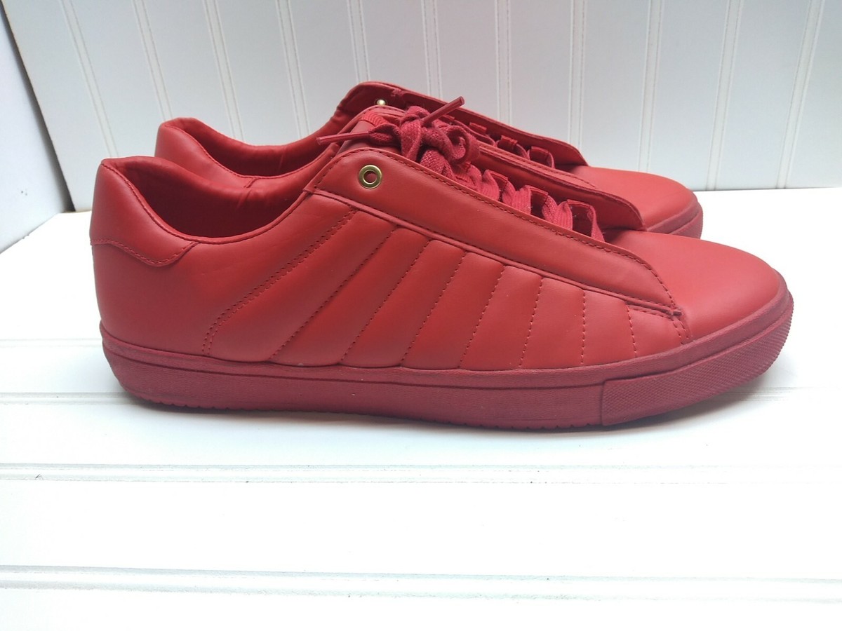 Zara Red Quilted Sneakers Rare mens shows size 9 43