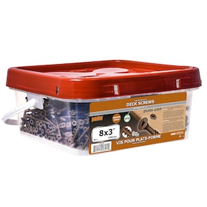 8x3 Cedar Deck Screws - 1000 Pieces