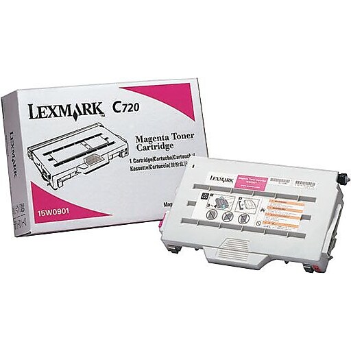 Lexmark Toner Cartridge, 15W0901, Magenta