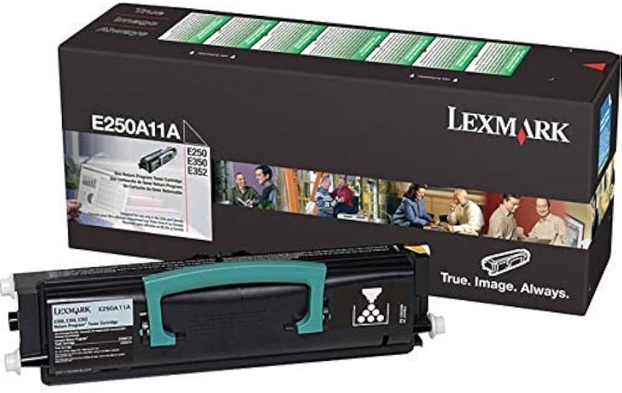 Lexmark E250A11A Toner Cartridge, Black - in Retail Packaging