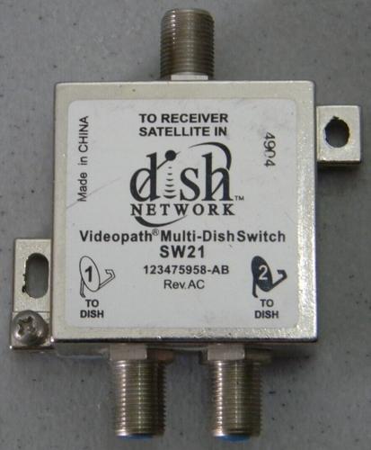 Satellite FTA SW-21 DISH NETWORK MULTI-SWITCH 123475958-AB  753960001296