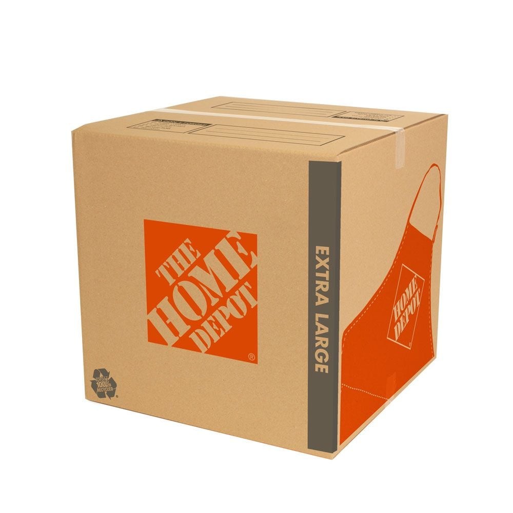 The Home Depot Extra Large Moving Box (22-inch L x 21.5-inch W x