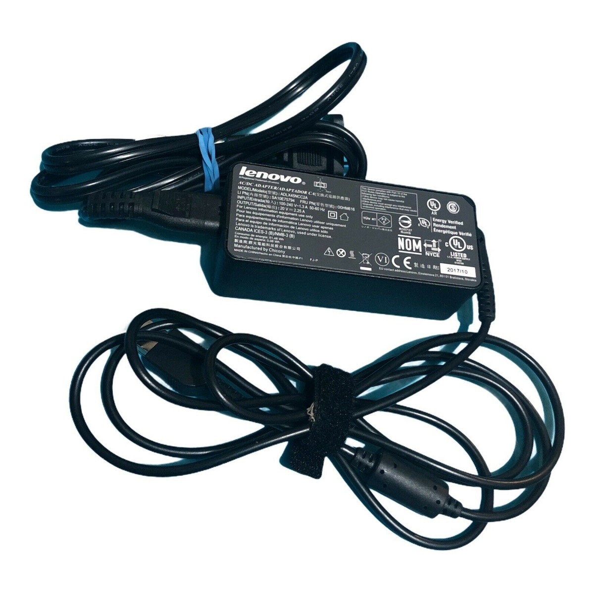 Genuine Lenovo ThinkPad ADLX45NLC2A Laptop Charger AC Adapter  4