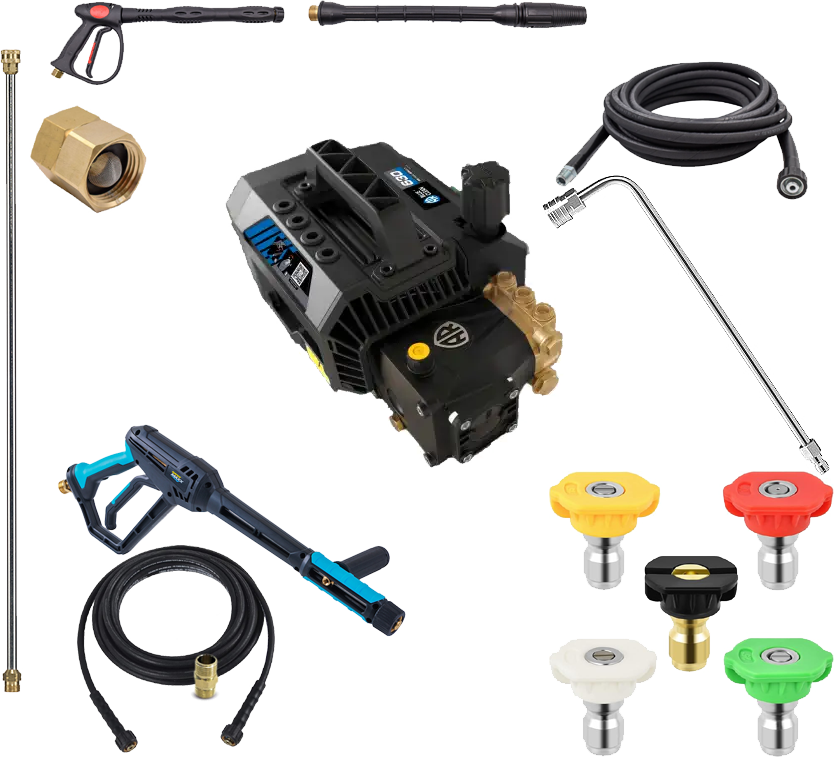 PRO Pressure Washer AR630TSS, 1900 PSI, 2.1 GPM, 20A Commercial