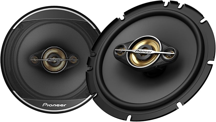 Pioneer TS-A1685R Car Speaker - 1 Pair (6 1/2"- 6 3/4") 350w max 4 Way Voies