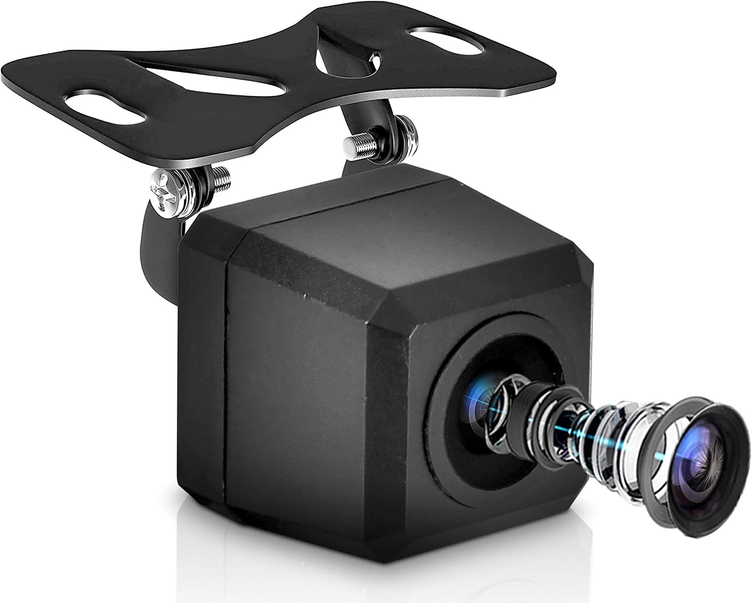 Pyle Plcmb20 Universal Mount Infrared Adjustable Angle Rear View Camera with Anti-Glare Shield