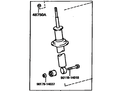 TOYOTA 48530-19106 Shock Absorber