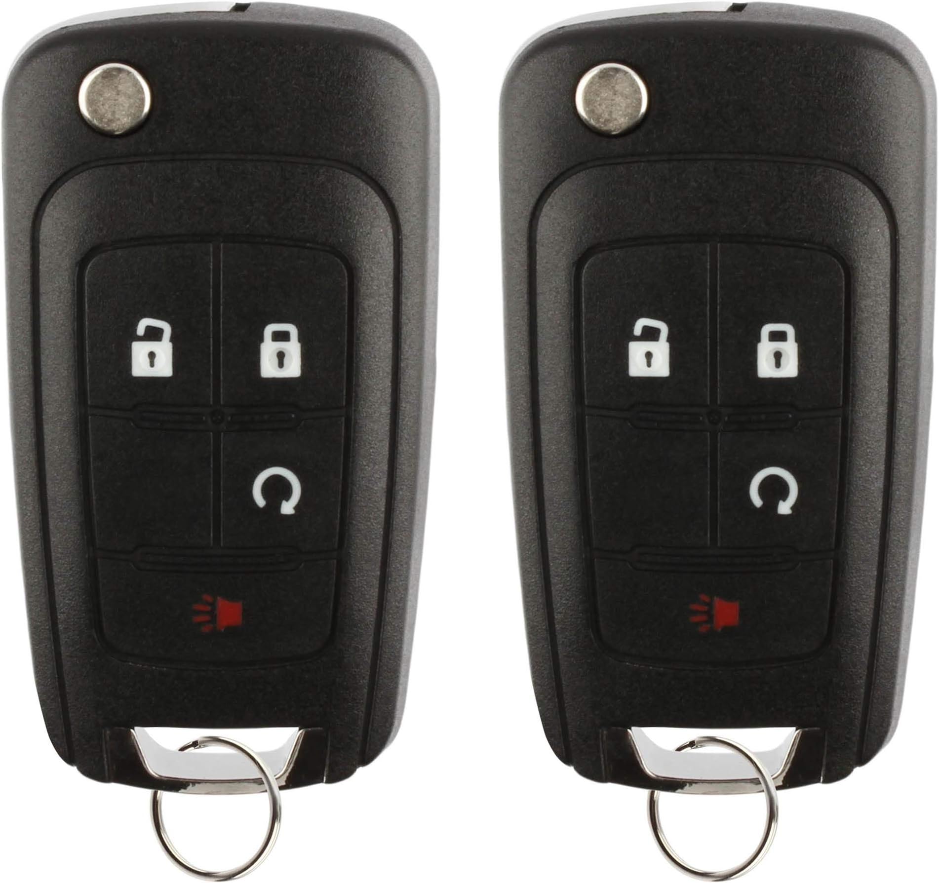 SCITOO Car Key Fob Keyless Entry Remote with Ignition Key for 2001-2003 Luxus LS430 2004-2006 Luxus ES330 2pcs 3 Buttons HYQ12BBT