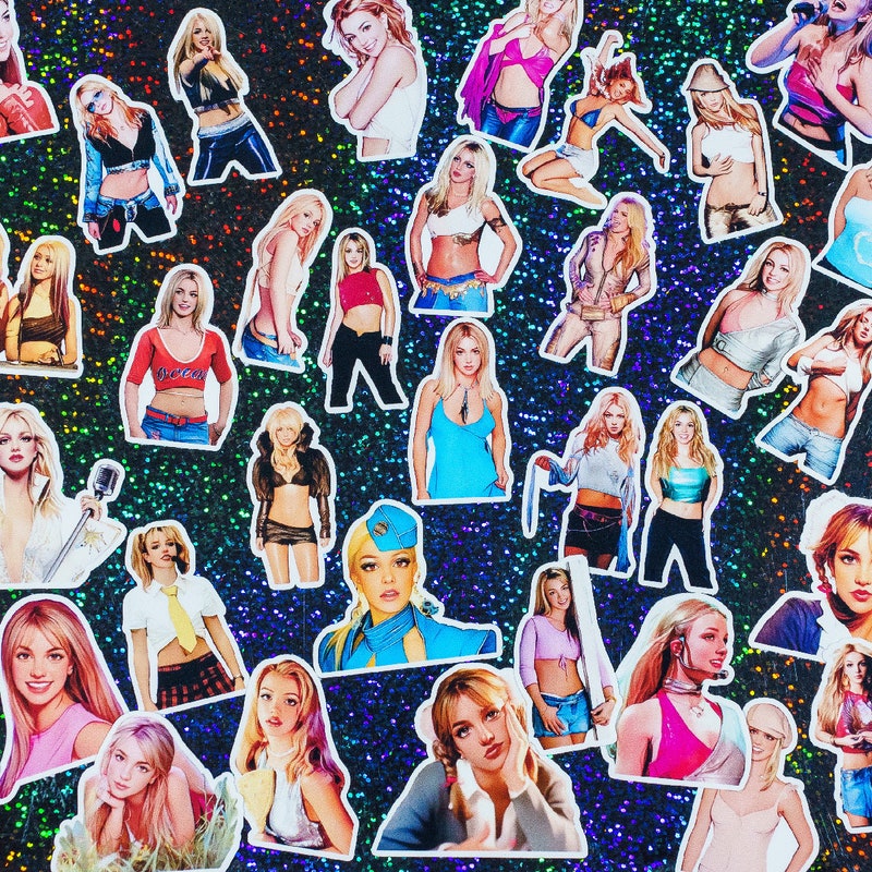 Britney Spears Vinyl Sticker 8X10 Britney Jean