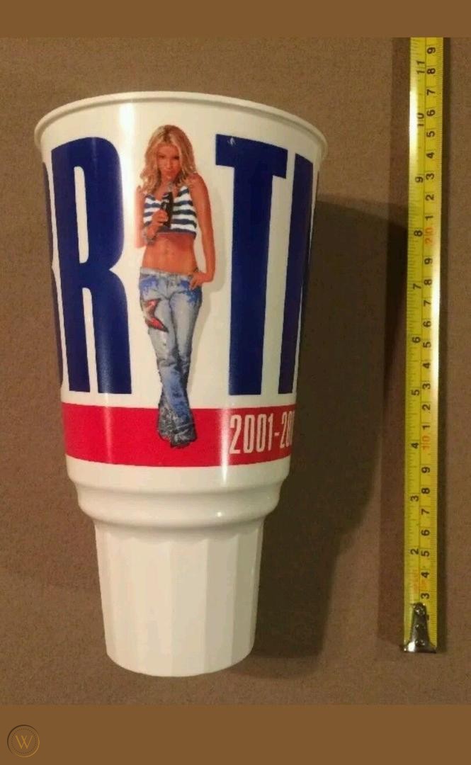 Lot Of 15 Britney Spears Dream Within A Dream Tour Pepsi Cups