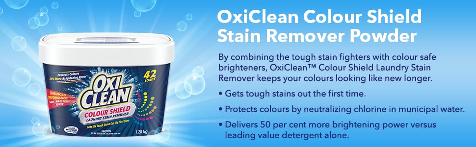 OxiClean Colour Shield Laundry Stain Remover Liqui-Gel, 1.24-L