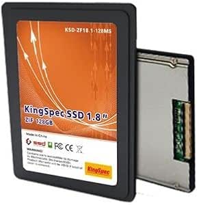 128GB KingSpec 1.8-inch ZIF 40-pin SSD Solid State Disk SMI Controller (MLC)