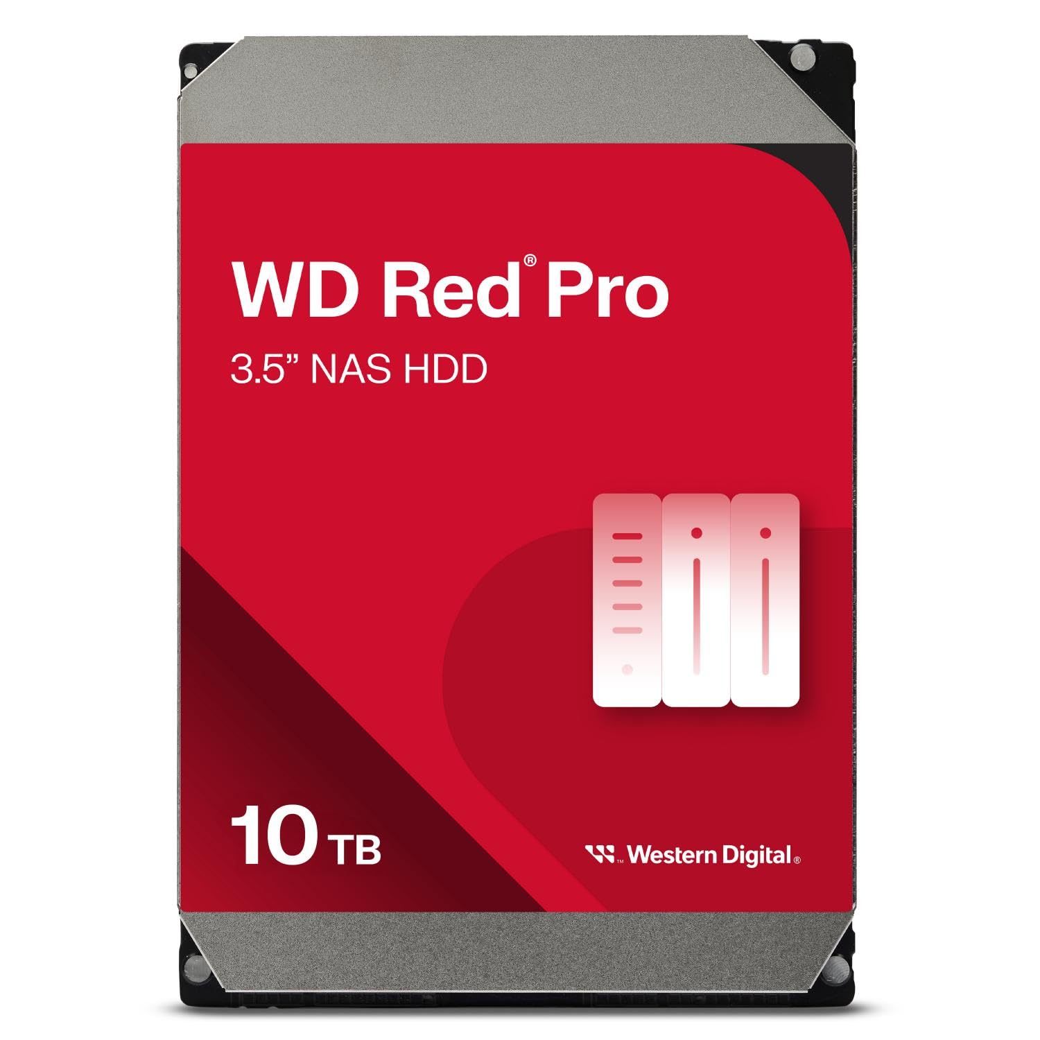 WD Red Pro WD101KFBX 10TB NAS 7.2K RPM SATA 6 Gb/s 256MB 3.5" HDD