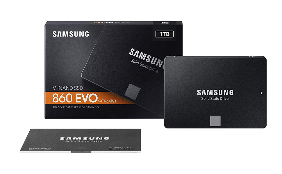 Samsung 860 EVO 1TB SATA 2.5" Internal SSD (MZ-76E1T0/AM) [Canada Version]