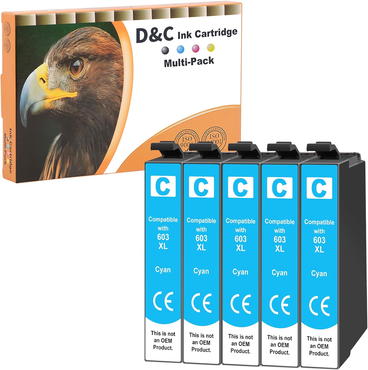 Ink Cartridge - Cyan - 2100 Page(S) A4 @ 5 % Coverage 360 Dpi