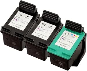 Sophia Global Remanufactured Ink Cartridge Replacement for HP 94 (4 Black)