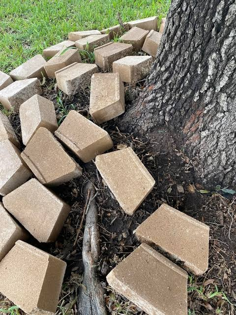 Lot of Retaining wall blocks, stones pavers, in Calgary PIckup Garden