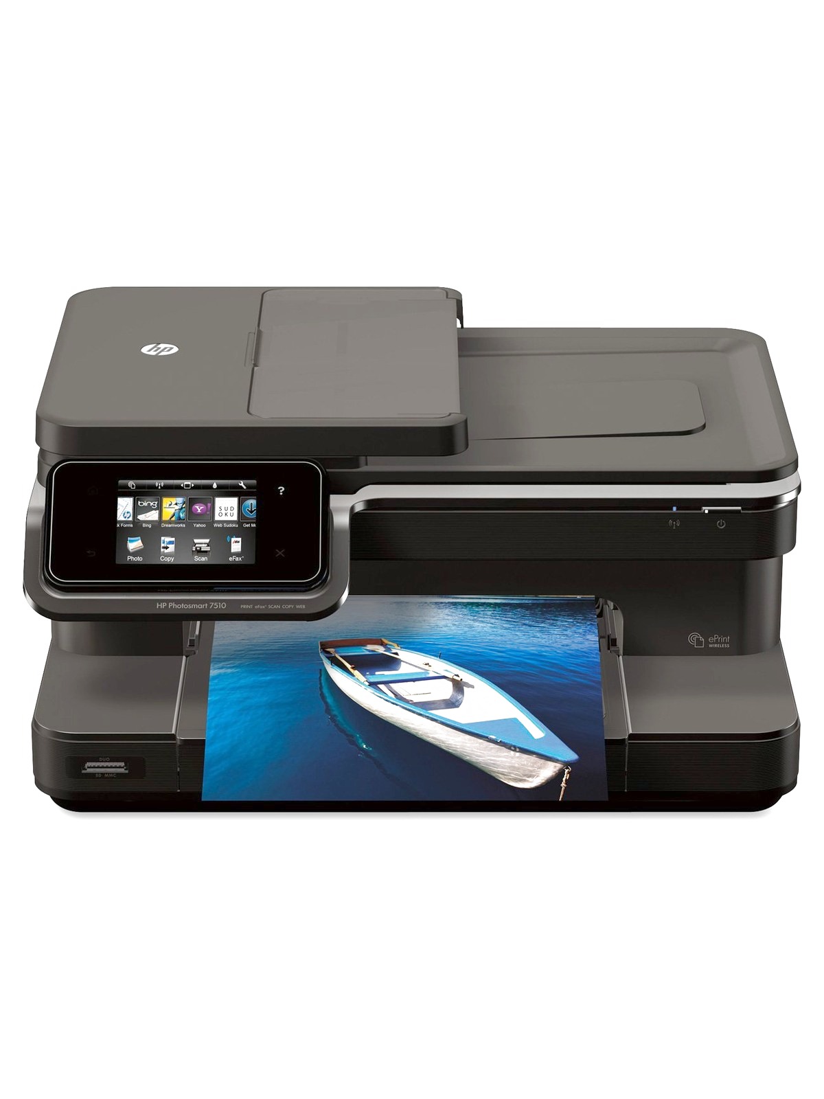 HP Photosmart 7510 All-in-One with eFax Printer