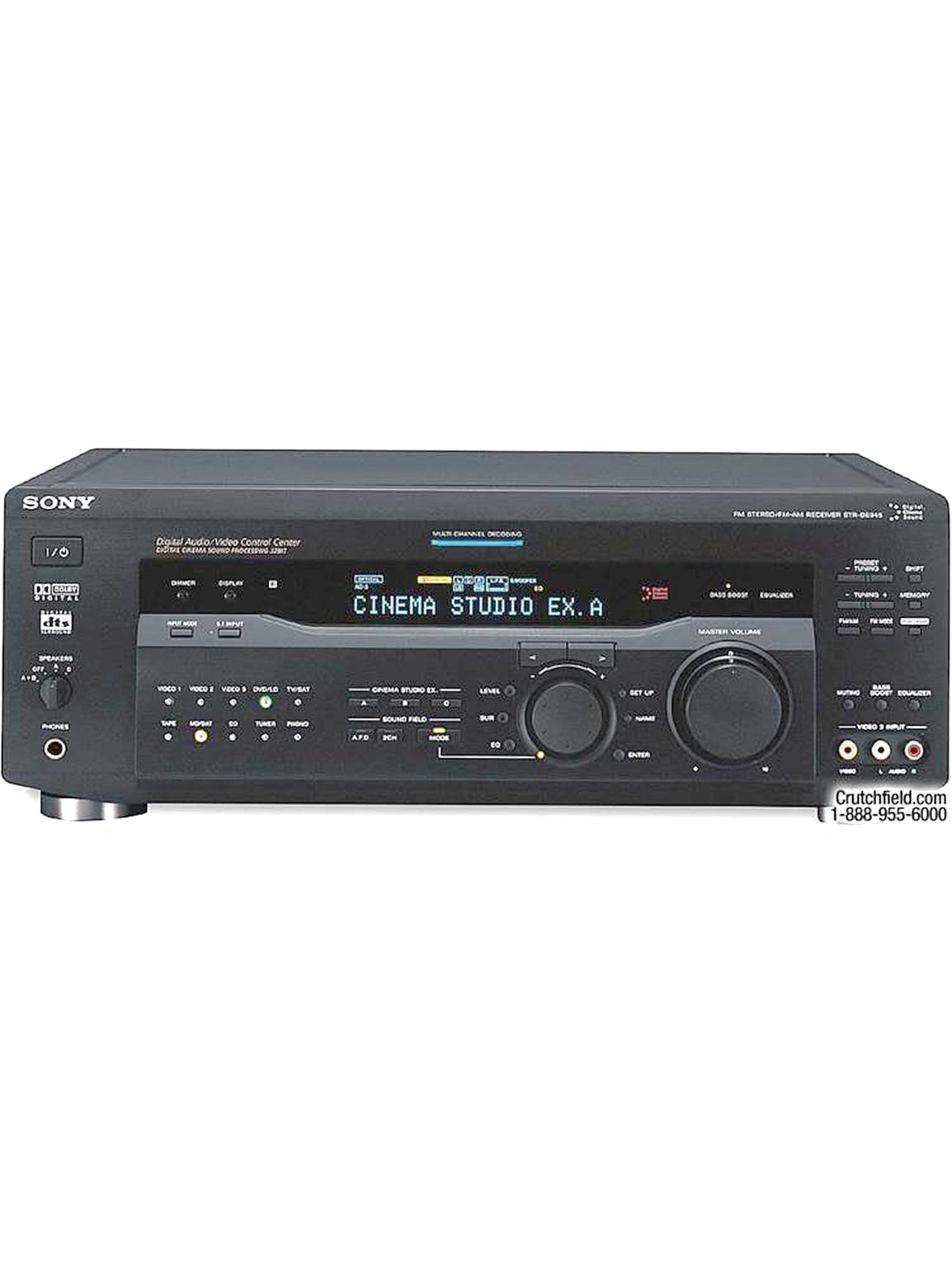 Sony AM/FM Digital DTS Audio Video Dolby Stereo Receiver STR-DE945 w/ remote ~