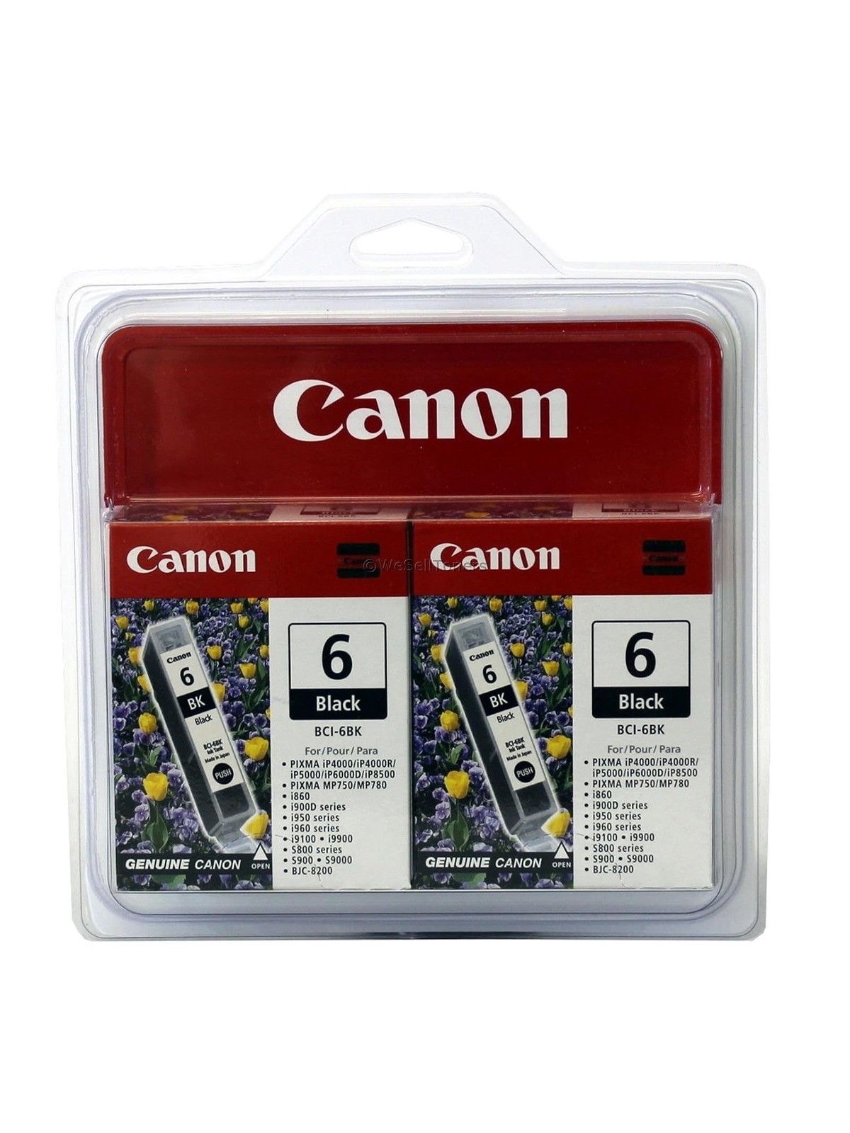 Canon 4705A037 BCI-6 Black 2 Pack