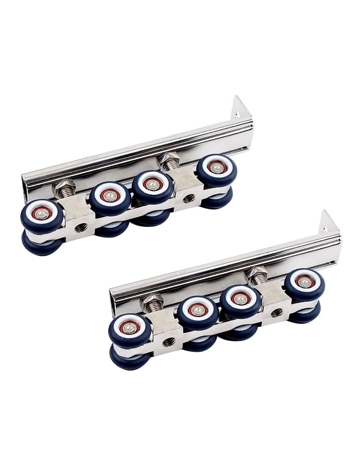 2pcs/set Sliding Door Roller Hardware Slide Doors Pulley 4/8 Wheels Home Room Wo