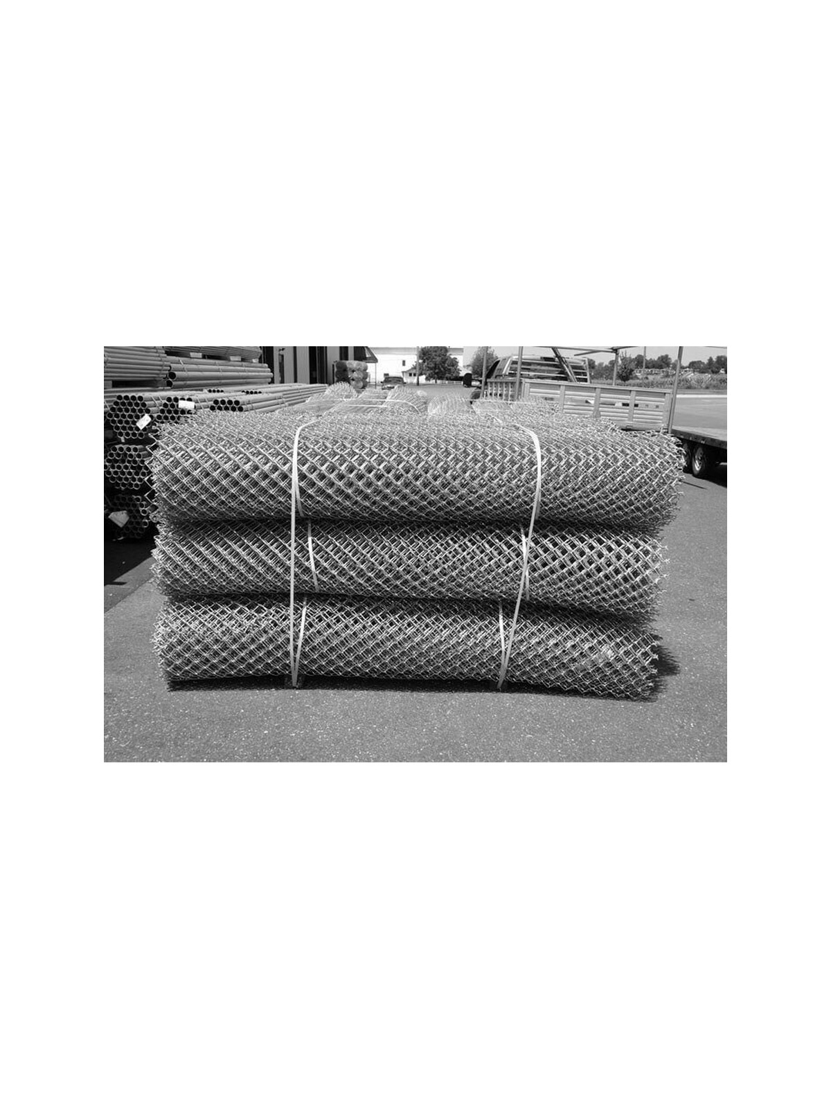 8 ft x 15 ft long Chain Link Chainlink Fence Roll