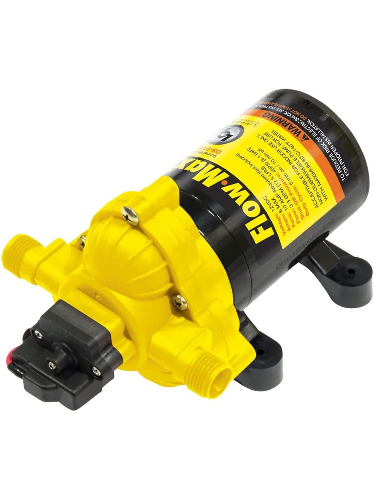 Flow Max DS-01230-D2 12V 3.3 GPM Water Pump